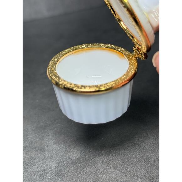 Precious Moments Nativity Scene Hinged Trinket Box Enesco 2000 - Picture 6 of 7